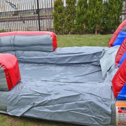 JumpOrange19FTAmazonRiverWaterSlidewithAttachedPoolforK 5 19FT TITANIUM